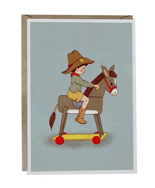 Donkey Greeting Card