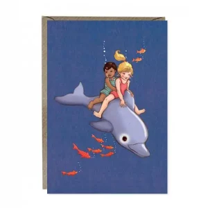 Dolphin Adventure Greeting Card