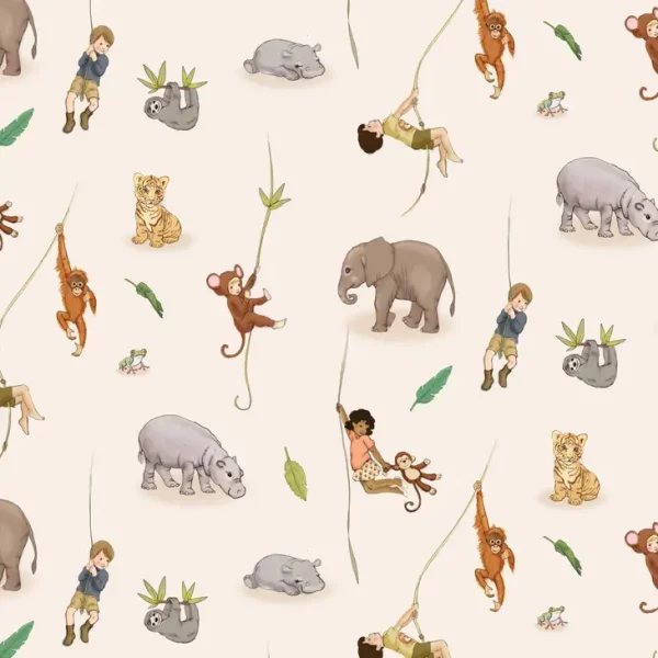 Wrapping paper sheet - Jungle